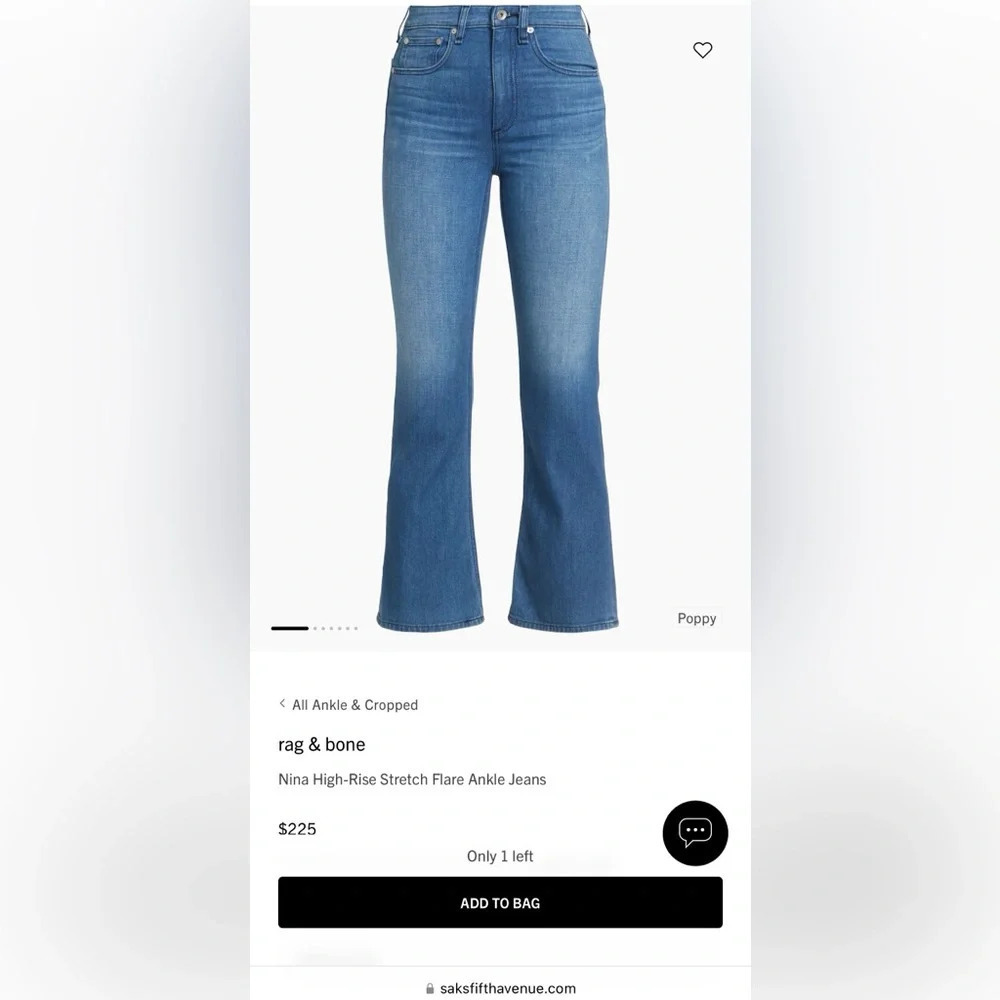 Rag & Bone Jeans size 27